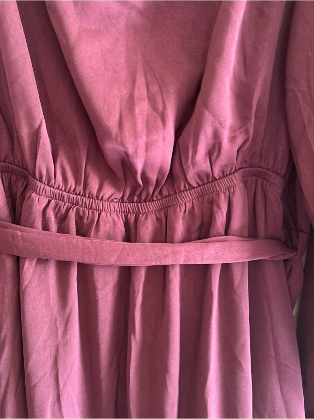 City Chic Women’s Opulent Long Sleeve Midi Dress Lilac Size L NWT - Picture 11 of 14
